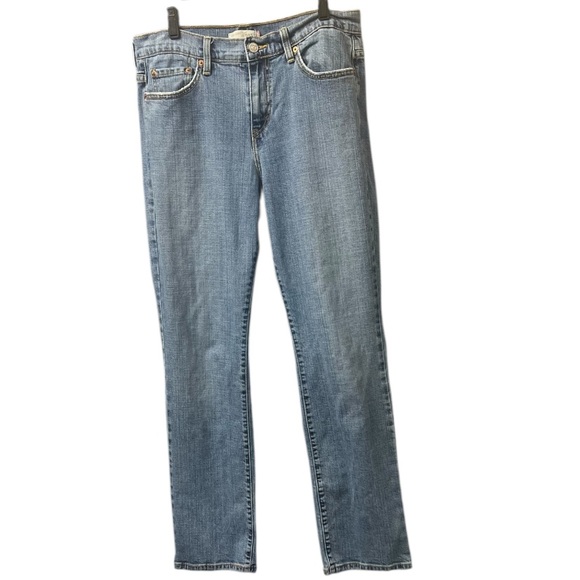 Levi's 505 True Classic Straight Leg Light Wash Denim Jeans Women's Size 12 M - Picture 3 of 10